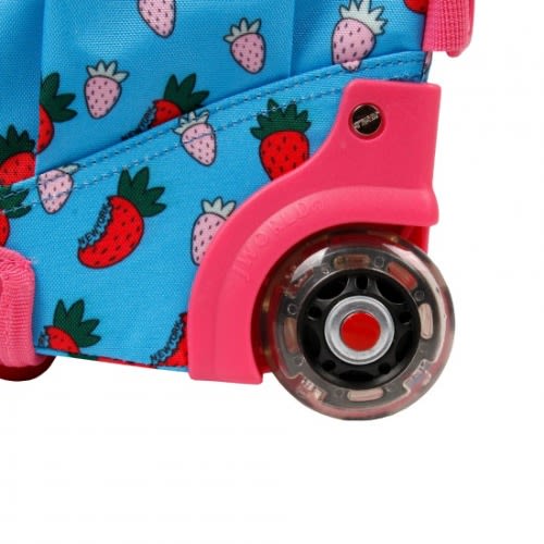 Sunrise Rolling Backpack -Strawberry