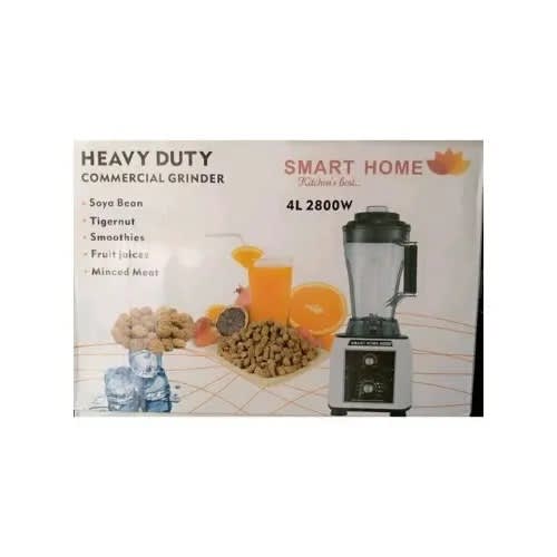 Smart Home Heavy Duty Commercial Blender - 2800w - 4l
