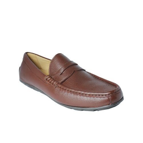 Cervo Miel Buffalo Skin Brown Loafers