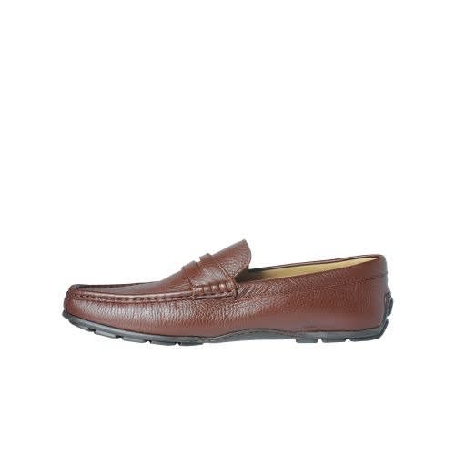 Cervo Miel Buffalo Skin Brown Loafers