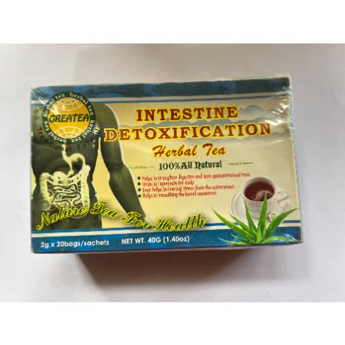Great Intestine Detoxification Herbal Tea - 20 Teabags