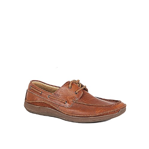 Men's Active-air Leather Moccassin - Brown