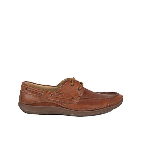 Men's Active-air Leather Moccassin - Brown