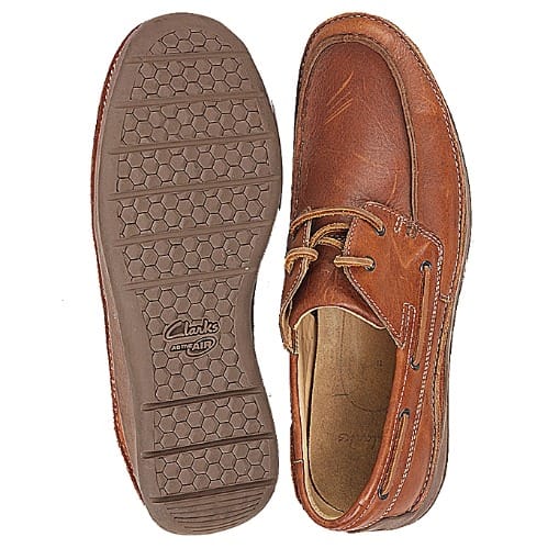 Men's Active-air Leather Moccassin - Brown