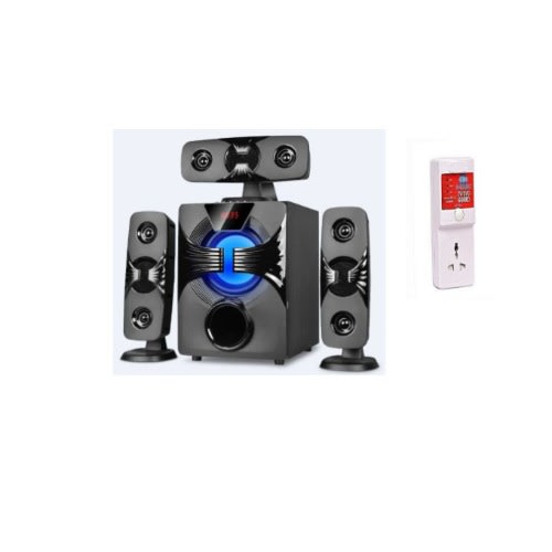 3.1ch X-bass Multimedia Speaker F6601 + Free Surge