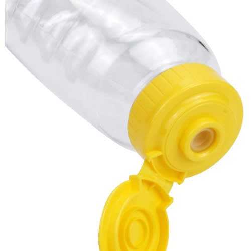 Empty Plastic Bottles For Honey/oil  With Flip Caps - 12 Pieces