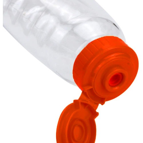 Empty Plastic Bottles For Honey/oil  With Flip Caps - 12 Pieces