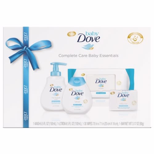 Baby Dove Tip To Toe Complete Care Bbay Gift Set - 4 Count