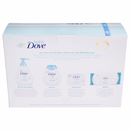 Baby Dove Tip To Toe Complete Care Bbay Gift Set - 4 Count