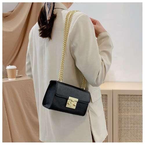 Ladies Handbag - 8X7X13cm - Black