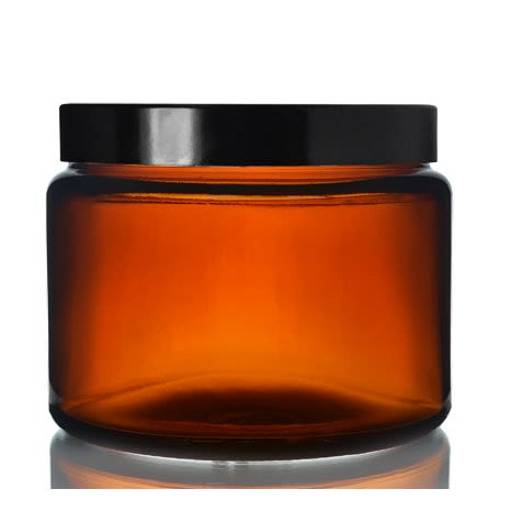 500 Ml Amber Glass Jar