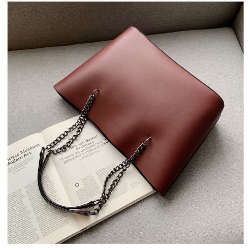Ladies Shoulder Hand Bag - Wine