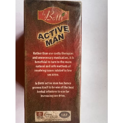 Active Man Tea – For Sexual Health – 20satchets