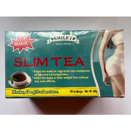 Smiley 100% Natural Herbal Magic Slim Tea - 20bags