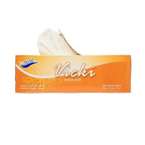 Vicki Extra Soft Car Tissue - 2Pcs