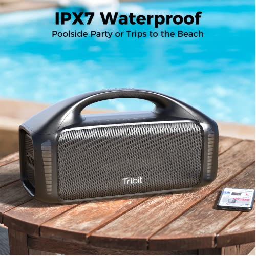 Stormbox Blast Speaker - Loud Stereo Sound With Xbass - Ipx7 Waterproof - 90W