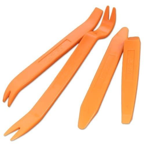 4pcs Auto Door Panel Trim Dash Radio Audio Pry Removal Tool Kit