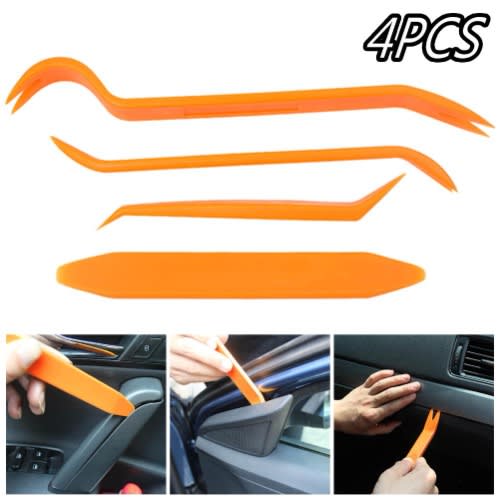 4pcs Auto Door Panel Trim Dash Radio Audio Pry Removal Tool Kit