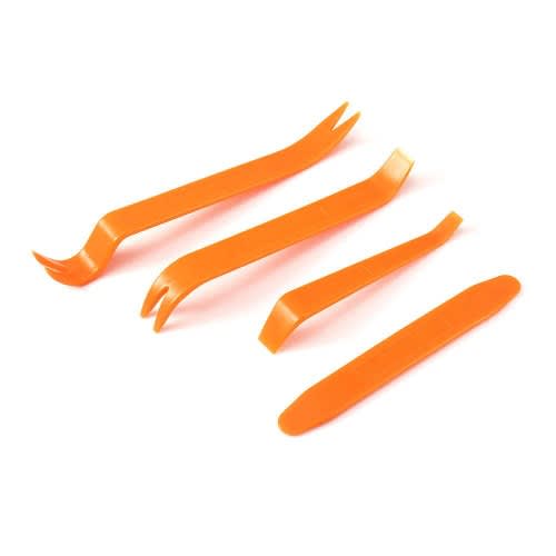 4pcs Auto Door Panel Trim Dash Radio Audio Pry Removal Tool Kit