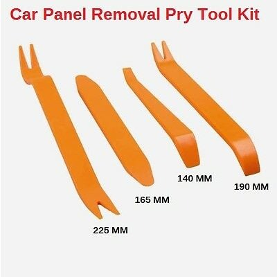 4pcs Auto Door Panel Trim Dash Radio Audio Pry Removal Tool Kit