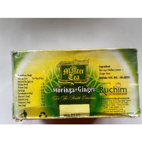 Master Tea Moringa With Hibiscus - 30teabag
