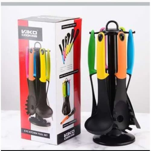 Non-Stick Spoon Sets - Multicolor