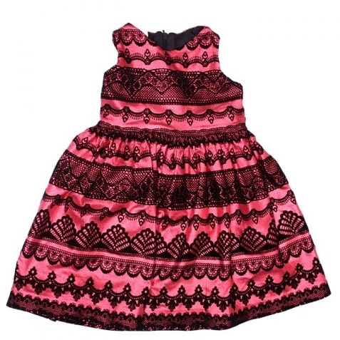 Girl's Velvet Ball Dress