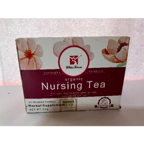 Organic Nursing Tea For Breast Milk Production And Healthy Baby Lactation - 20 Tea Bag