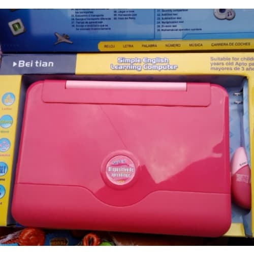 Kids Learning Computer with Mouse - Pink