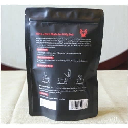 Male Fertility Tea & Sperm Motility Booster - 10 Tea Bags