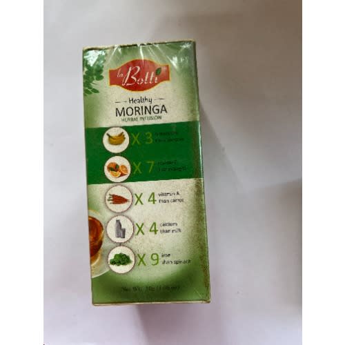 La Botti - Herbal Infusion Orthodox Moringa With Lemon Tea - 20 Sachets