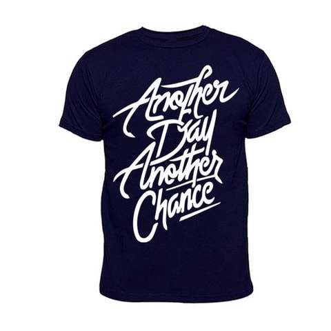 Another Day Tshirt -navyblue