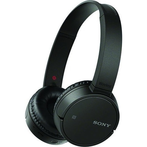 On-ear Bluetooth Wireless Headphones With Mic - Mdr-zx220bt - Black