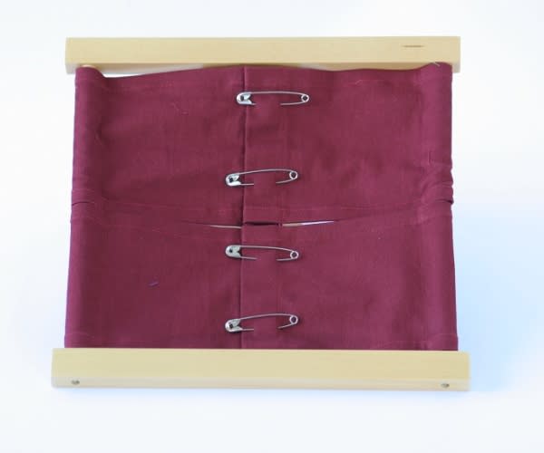 Safety Pin Dressing Frame--Multicolour--No