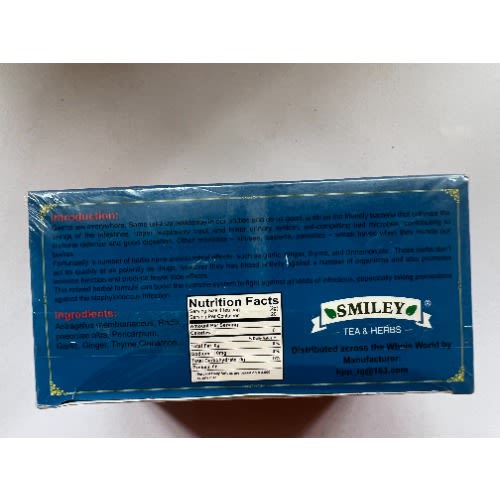 Smiley Anti-infection Herbal Tea -20 teabags