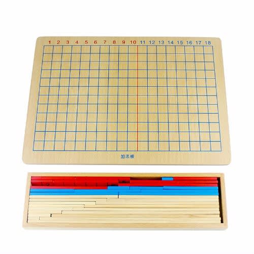 Montessori Addition Strip Board