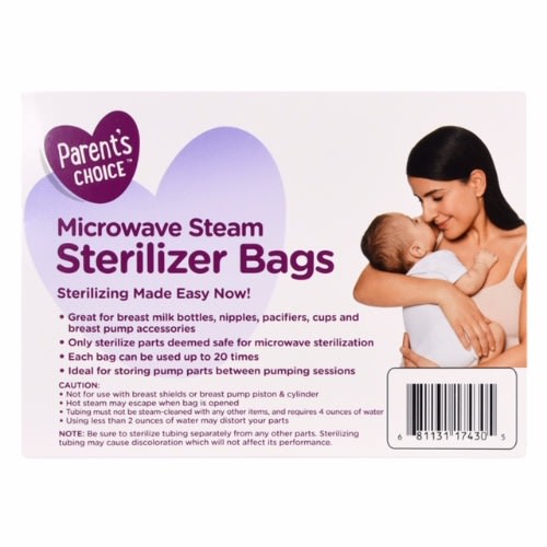 Microwave Steam Sterilizer Bags Set