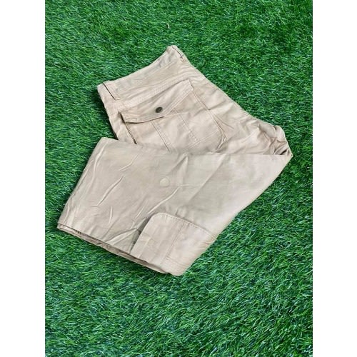 Men's Beige Combat Chinos Trouser
