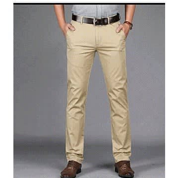 Men's Chinos Trousers - Carton Color