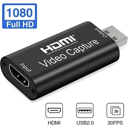 Audio Video Capture Card HDMI To USB 2.0  - Converter For Gaming Streaming Live
