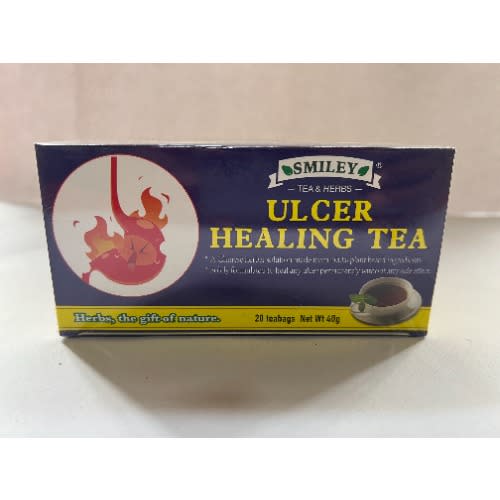 Smiley Ulcer Healing Herbal Tea - 20 Teabags