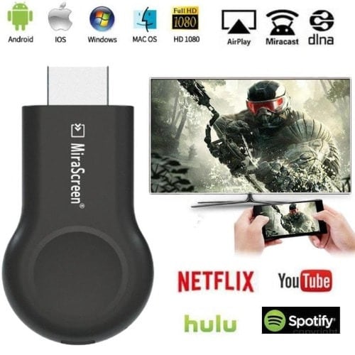 Mirascre Wireless Hdmi Dlna Airplay Receiver
