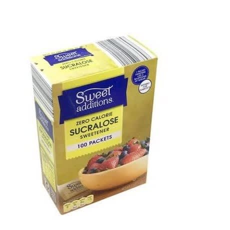 Sweet Additions Zero Calorie Sucralose Sweetner- 100 Packets