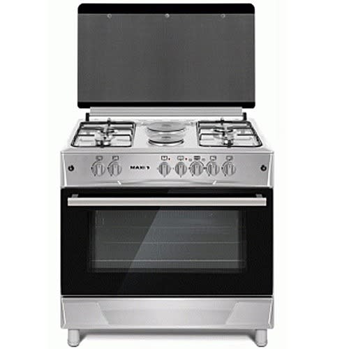 Gas Cooker 60X90 -4 Gas + 2 Hotplate- INOX