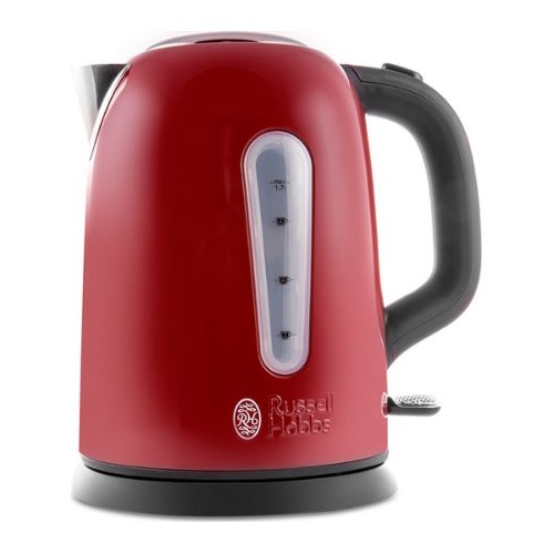 Cavendish Stainless Steel Jug Kettle -Red