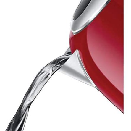 Cavendish Stainless Steel Jug Kettle -Red