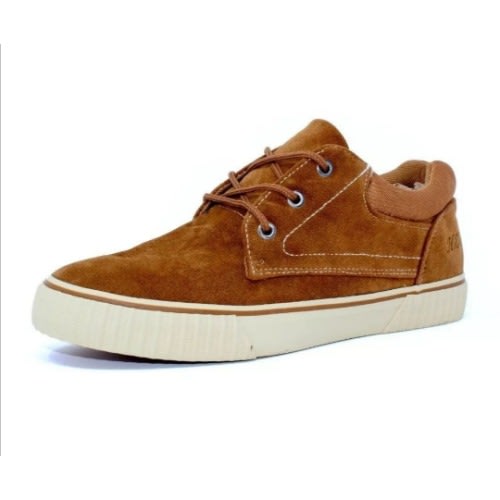Men Low Top Sneakers - Brown
