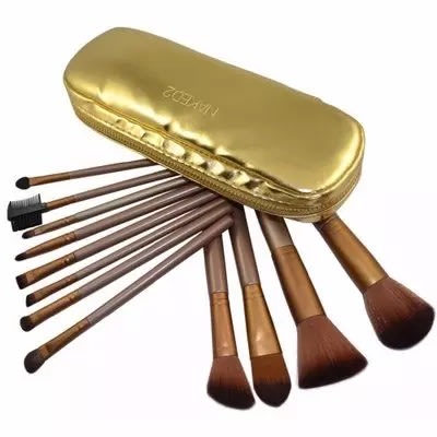 Professional Makeup Brushes - 12 Pieces