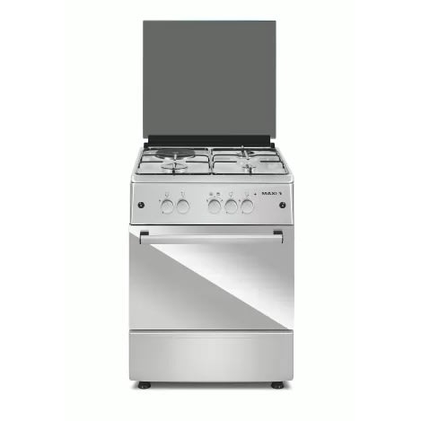 3 Gas + 1 Electric INOX  Gas Cooker -  60x60cm