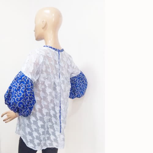 Jaye Ankara Mixed Top